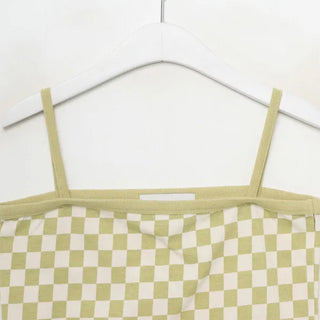 Checked camisole