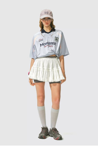 [Monterest] Outdoor Sports Print Polo Jersey Tee
