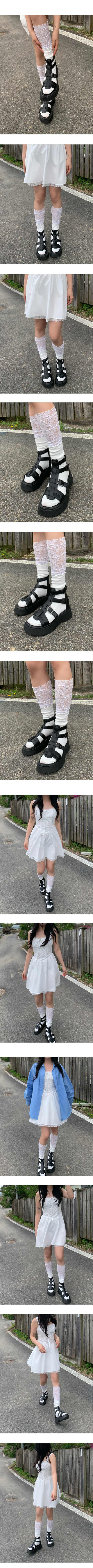 American casual platform sandals
