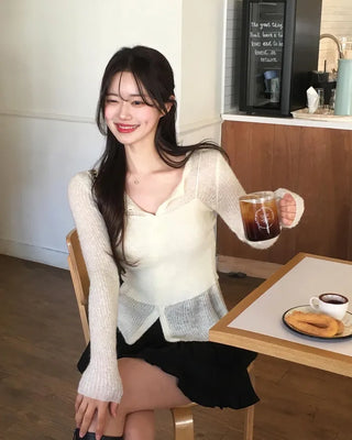 [With inner shorts] Frill skirt