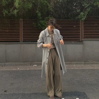 Premium Wash Trench Coat