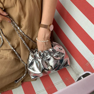 Glitter Bucket Bag