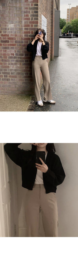 (basic/long) Straight slacks - 4 sizes