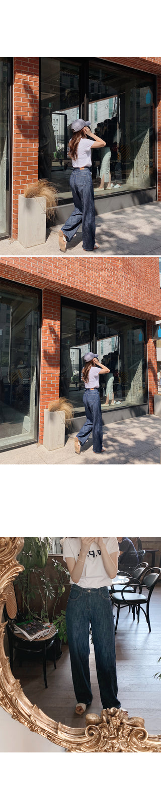 (basic/long) Summer Fit Denim Pants - 4 sizes