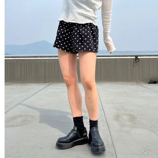 Polka dot shorts