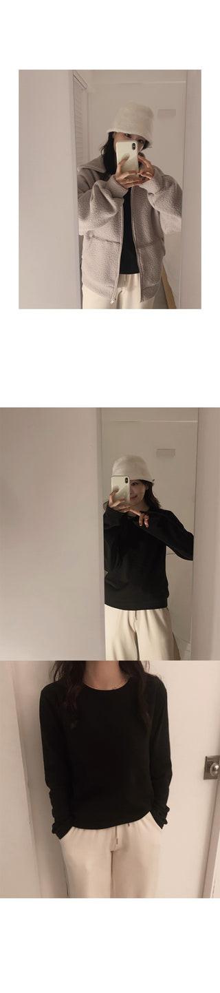 Winter brushed T-shirt - 5 colors