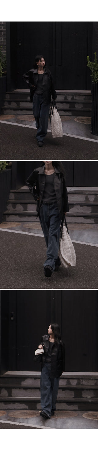 Daily Wide Denim Pants