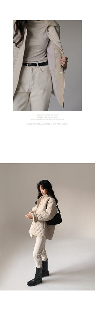 Cotton pants (with fleece lining) - 2 colors
