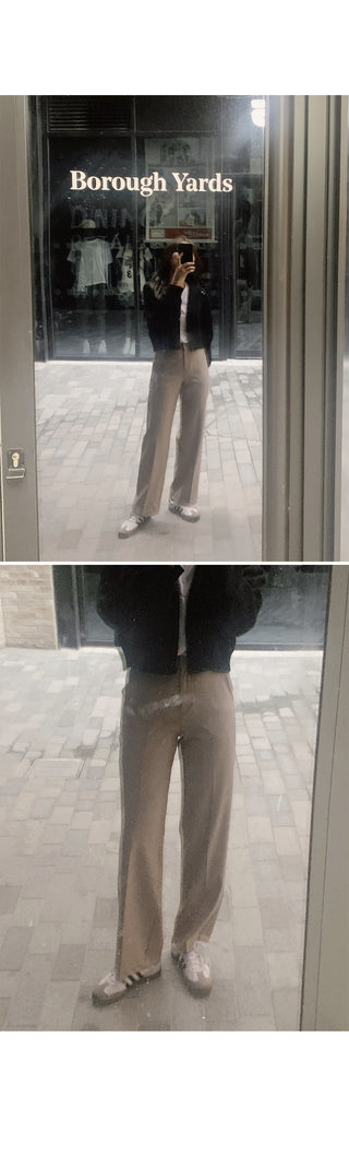 (basic/long) Straight slacks - 4 sizes