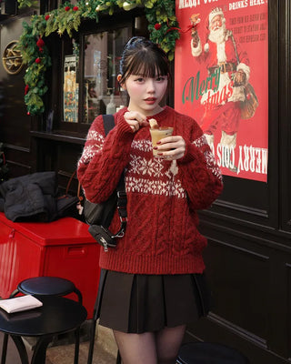 Nordic Cable Knit