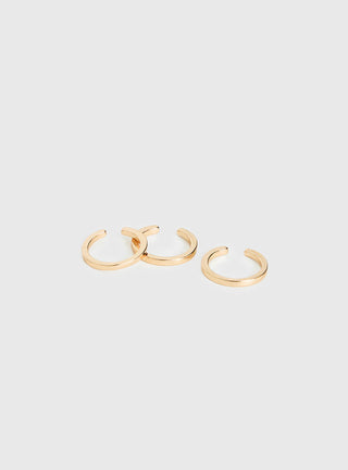 Lunaris Toe Ring Pack Gold