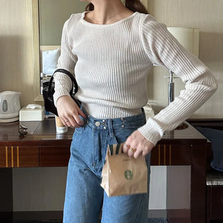 Slim Ribbed Top