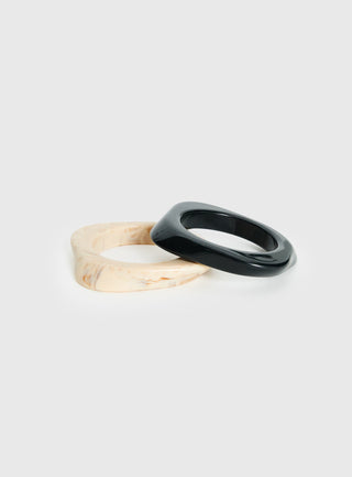 Jordann Resin Cuff Pack Black  Cream