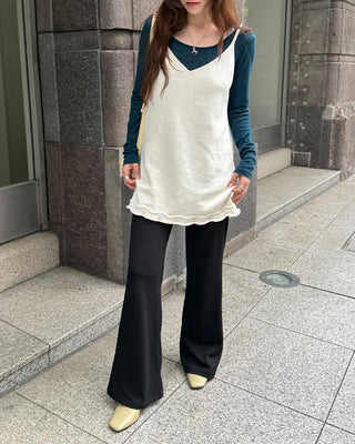 Bootcut Easy Pants