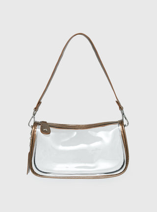 Rommily Clear Shoulder Bag Clear / Bronze