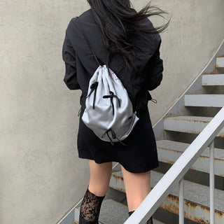 Ribbon Bucket Backpack