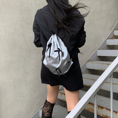 Ribbon Bucket Backpack