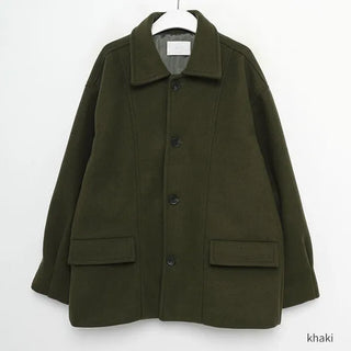 Colored single half coat