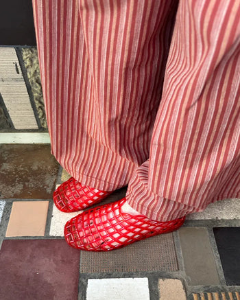 Jelly flat shoes