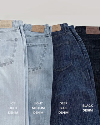 (basic/long) Summer Fit Denim Pants - 4 sizes