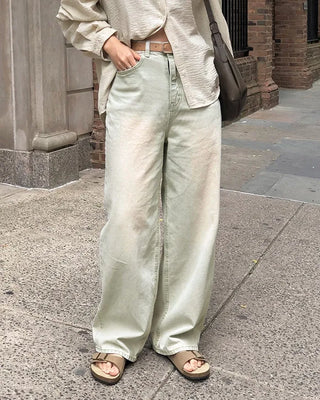 Summer denim pants