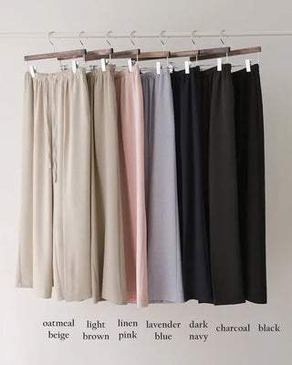 Cooling linen leg-lengthening pants - 7 colors