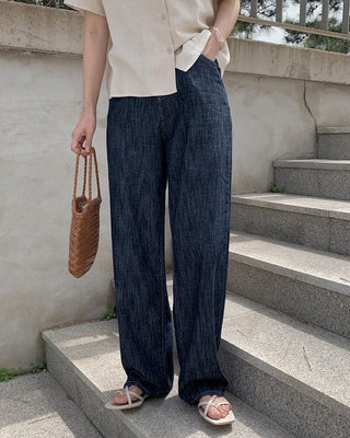 (basic/long) Summer Fit Denim Pants - 4 sizes