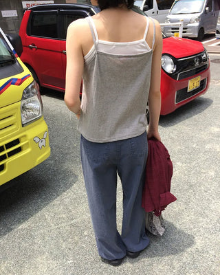 Summer straight wide pants