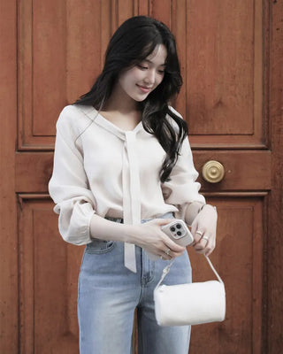 Standard tie blouse