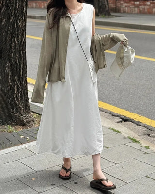 Summer color cardigan