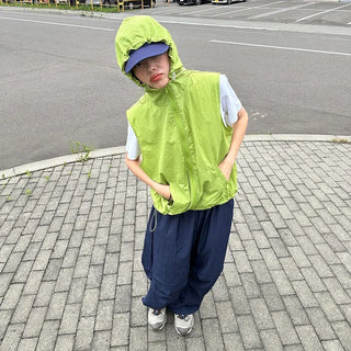 Weather Hooded Vest