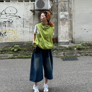 Weather Hooded Vest