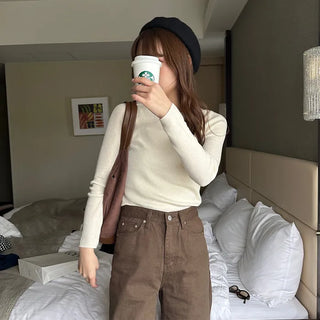 Round basic knit