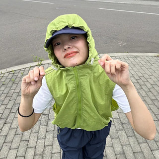Weather Hooded Vest