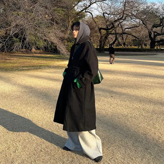 (Unisex) Balmacaan Overcoat