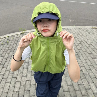 Weather Hooded Vest