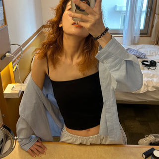 Square neck bra top
