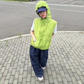 Weather Hooded Vest