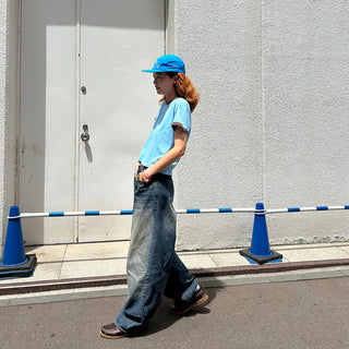 Balloon Low-Waist Denim