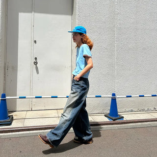 Balloon Low-Waist Denim