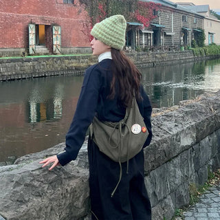 (Unisex) One-Shoulder Canvas Bag