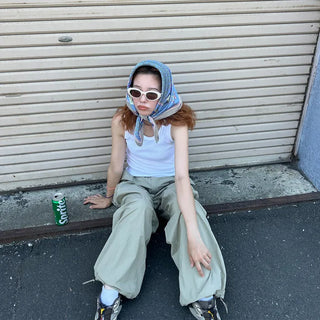 Pastel oval sunglasses