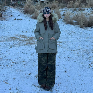 (Unisex) Camouflage Two-Pleat Pants