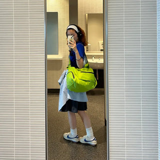 Cross-shoulder messenger bag