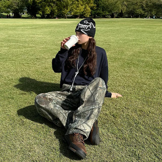 (Unisex) Plain Oversized Sweatshirt