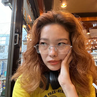Rimless clear glasses