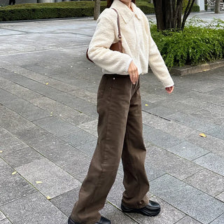 Buckle Zipper Jacket