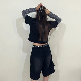 Border Layered Hoodie