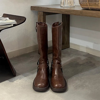 Rock Belt Long Boots