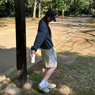 Check pocket anorak